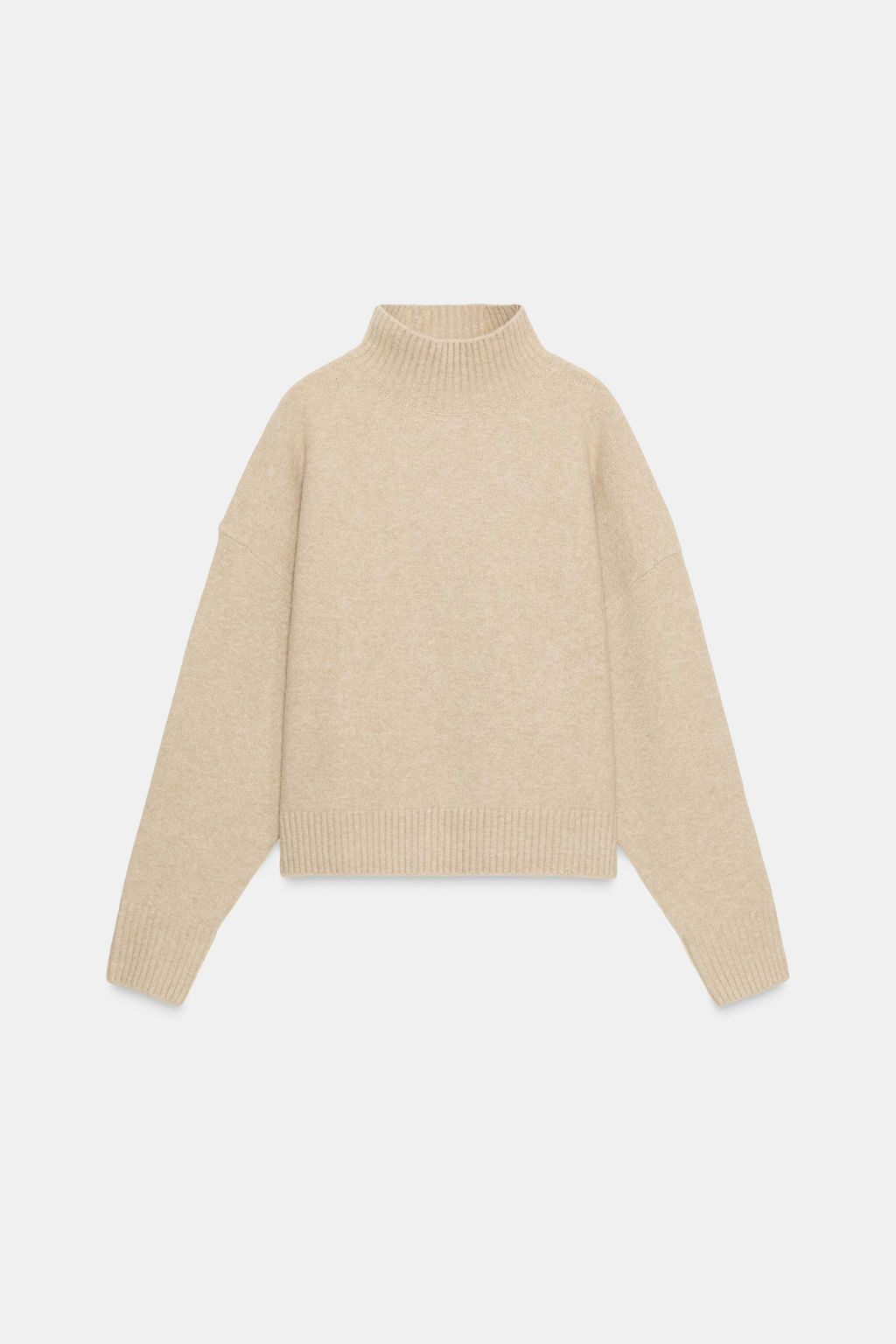 SOFT KNIT HIGH NECK JUMPER - Zara фото 15