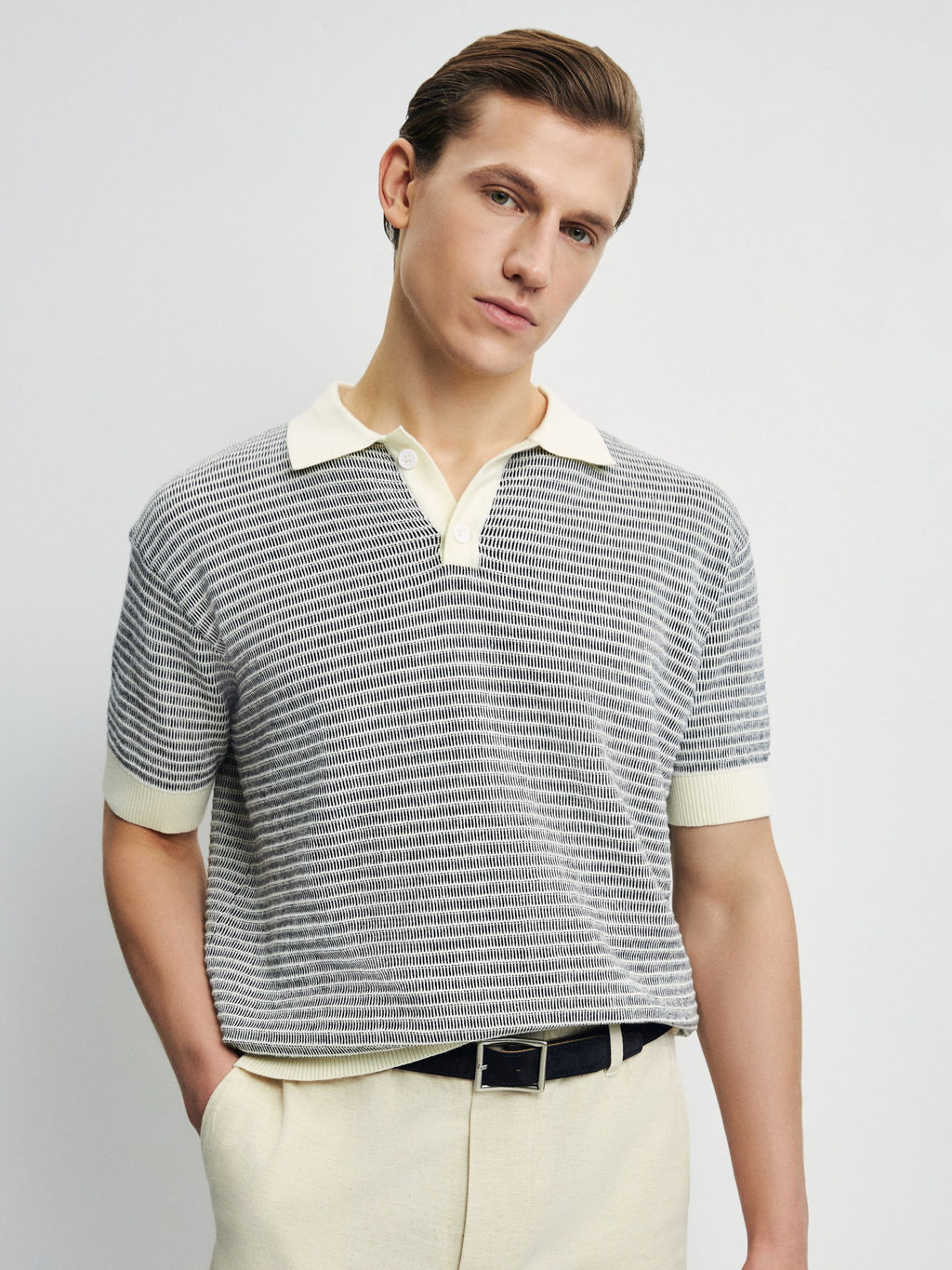 Вязаное поло / Zarina  фото 8