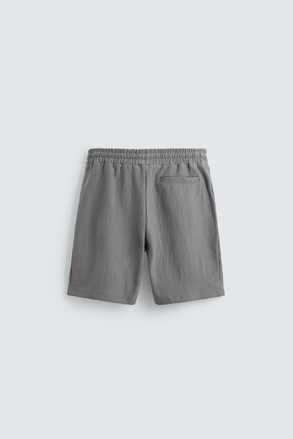 BERMUDA JOGGER ESTRUCTURA / Gris - Zara фото 8