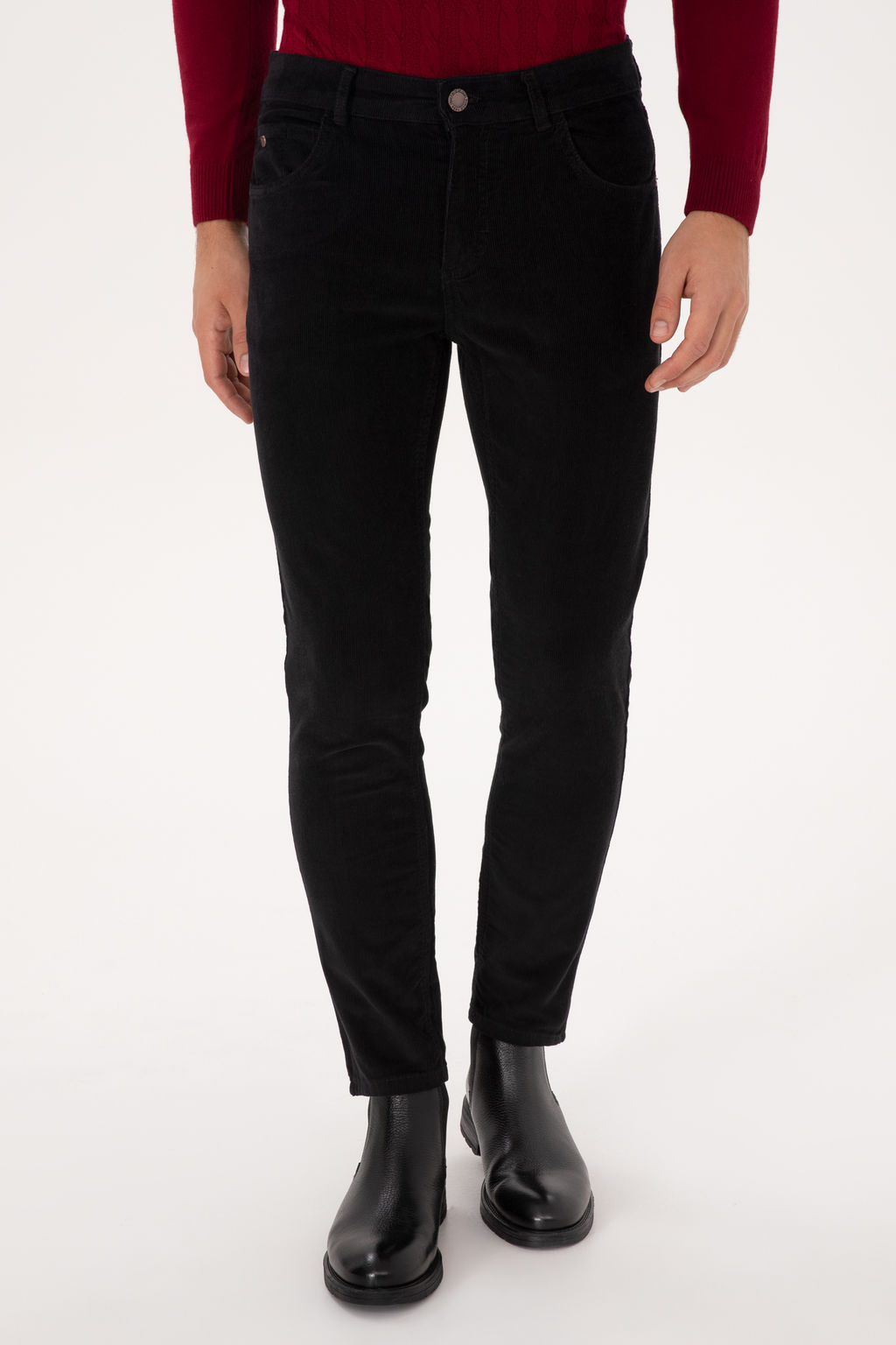 Erkek Siyah Kanvas Pantolon - U.s. polo assn фото 8