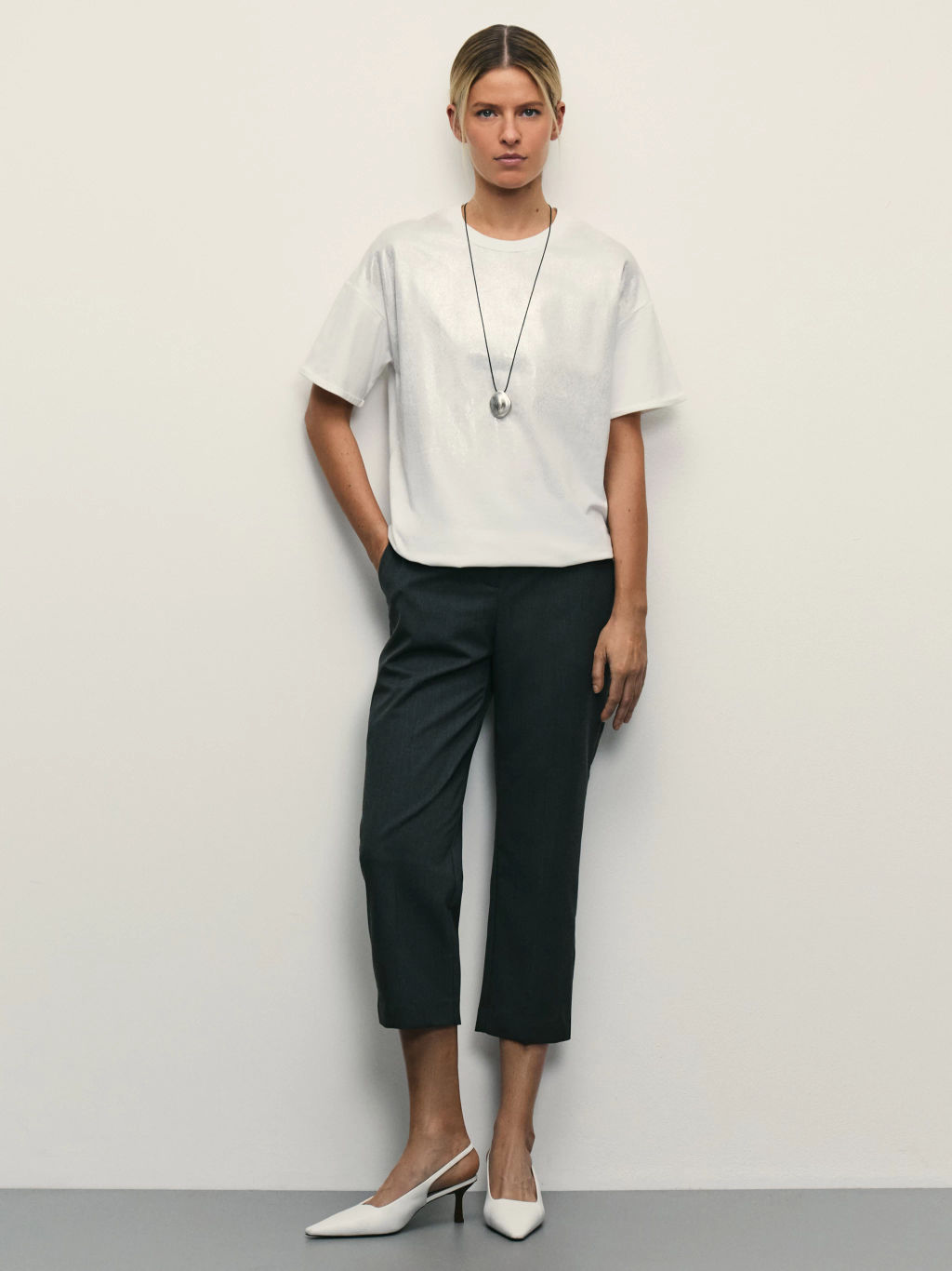 Футболка с принтом / Zarina фото 2