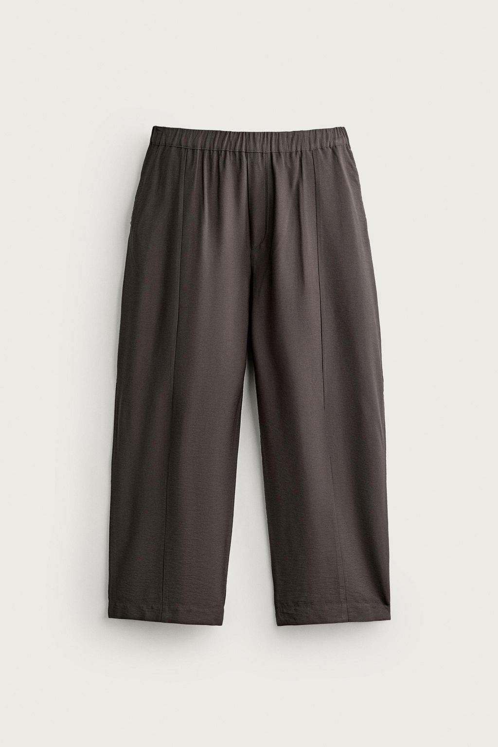 PANTAL?N FLUIDO BALLOON FIT / Gris - Zara фото 6