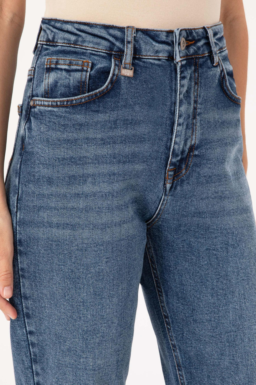 Kad_n Mavi Jean Pantolon - U.s. polo assn фото 5