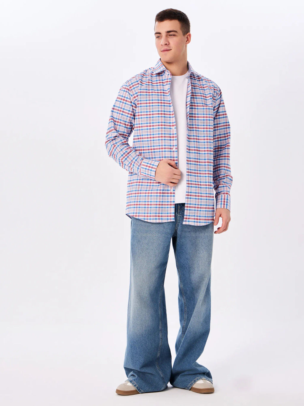 Сорочка мужская длинный рукав GREG 265/117/1166/1p STRETCH  фото 17