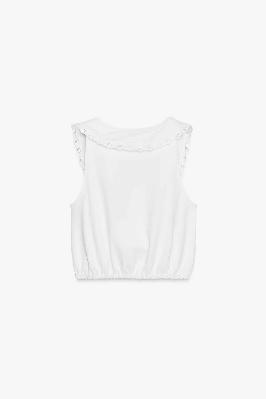 BUTTON-UP COLLAR TOP - Zara фото 15