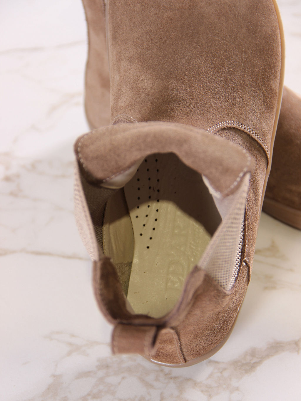 Босоногие ботинки 366.К.NATAbr.Серо-коричневая замша