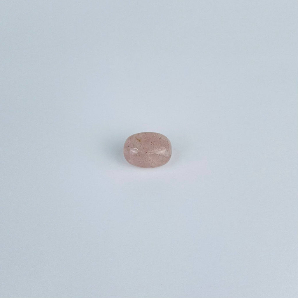 Бусины для украшений из Клубничного кварца (3 шт) - Радуга самоцветов фото 2