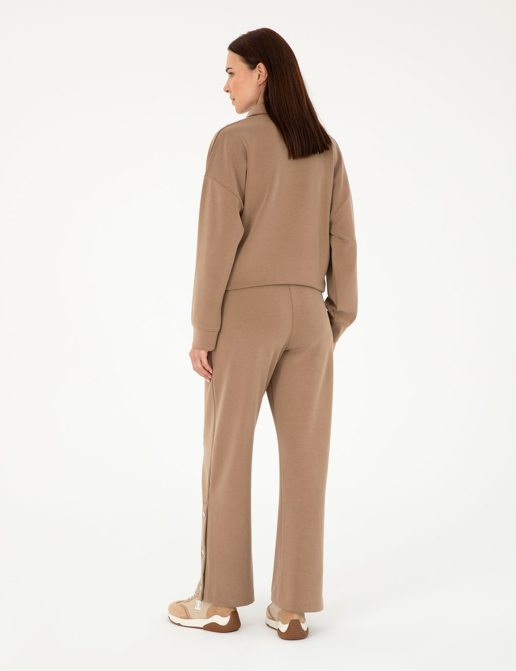Kahverengi Flare Fit E_ofman Alt_