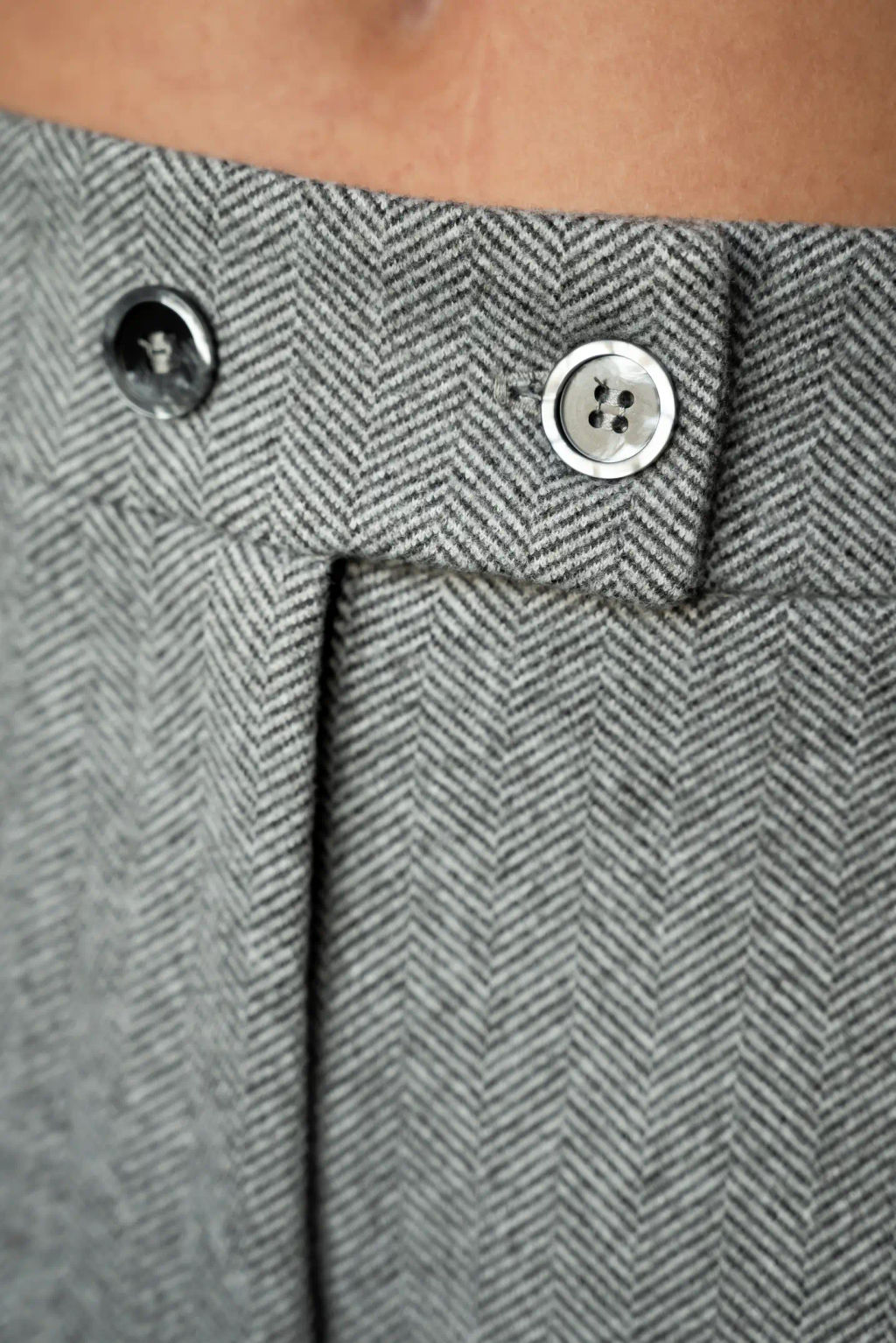 Брюки БР 627д Черно-серый