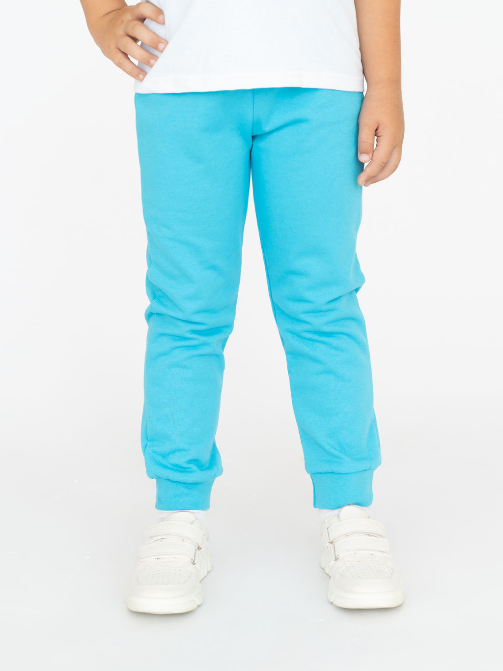 Брюки детские серый меланж - Утенок фото 38