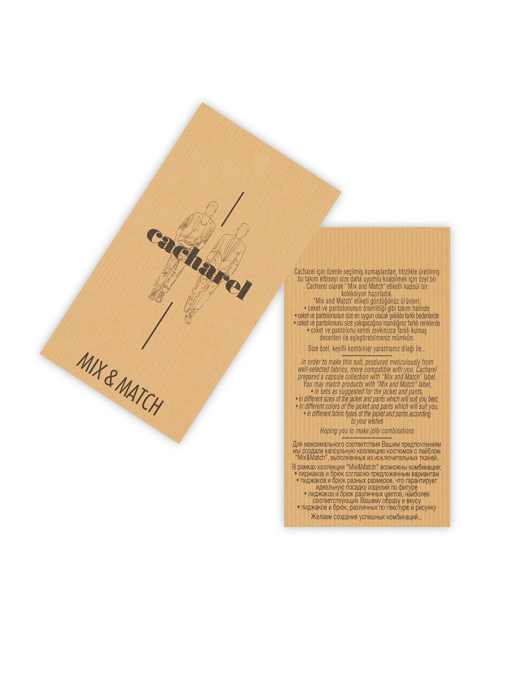 Брюки зауженного кроя из ткани темно-синего цвета - Cacharel фото 9