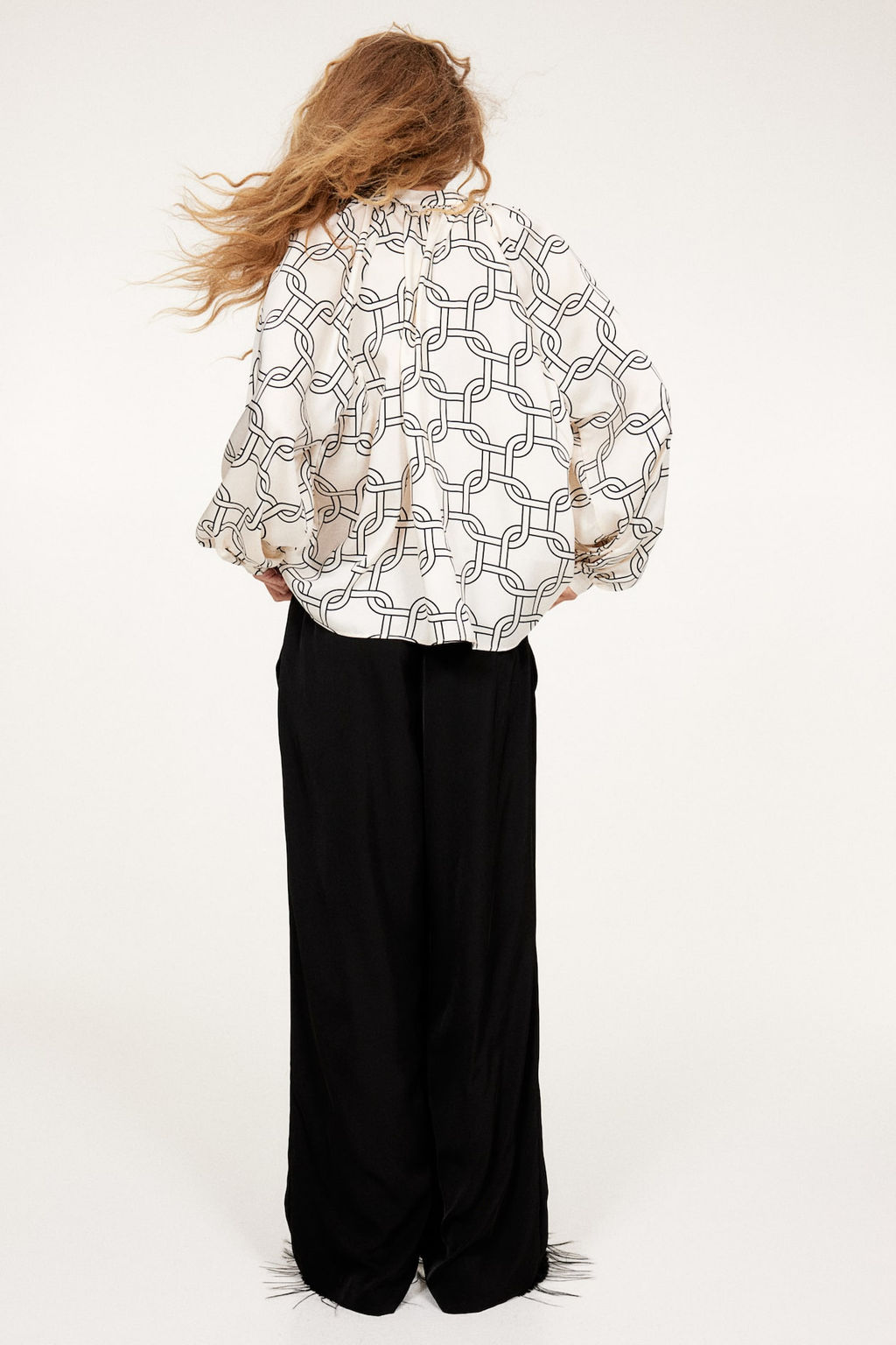 Pantalon amplio sin cierre - H&m фото 3