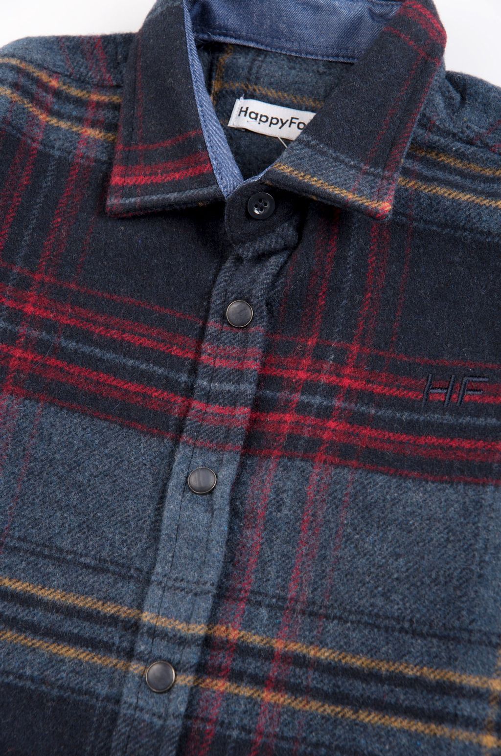 Рубашка для мальчика на кнопках Happyfox