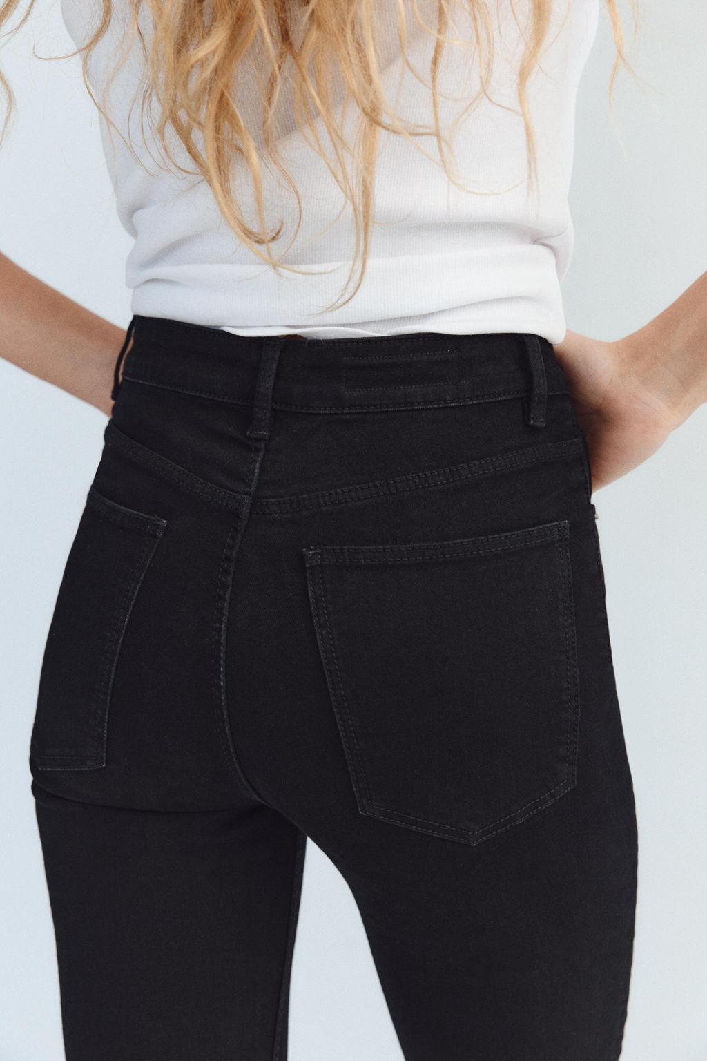 TRF HIGH-WAIST SKINNY JEANS - Zara фото 15