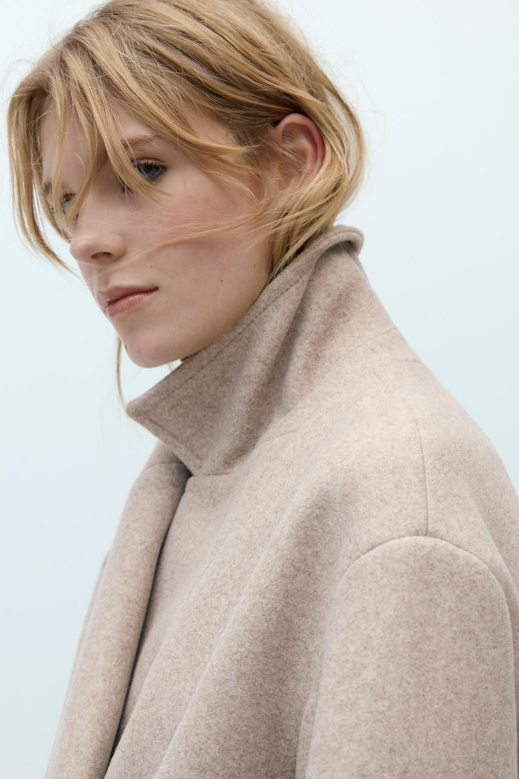 OVERSIZED SOFT COAT - Zara фото 13