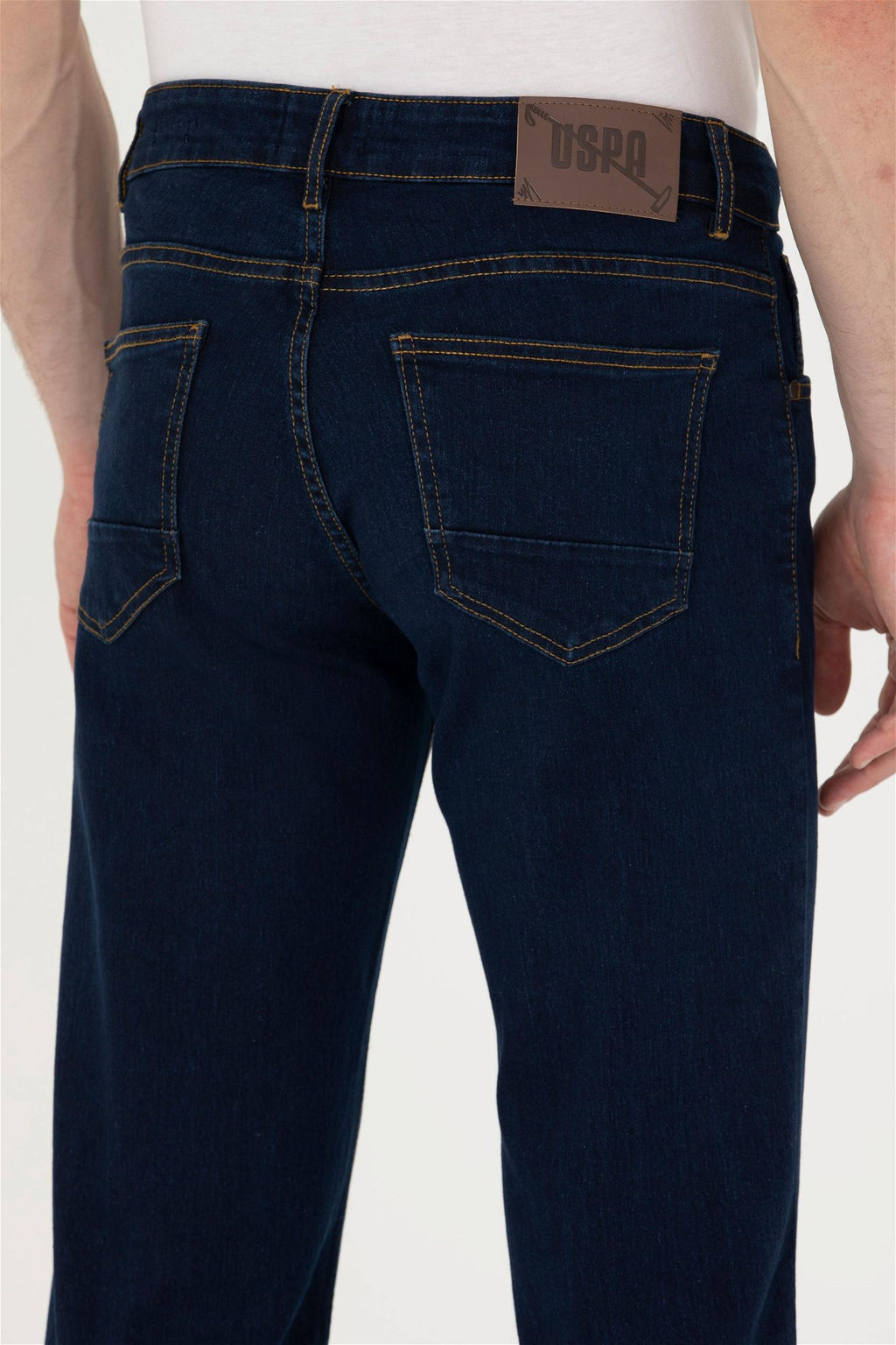 U. S. Polo Assn / Мужские темно-синие джинсовые брюки - U.s. polo assn фото 7
