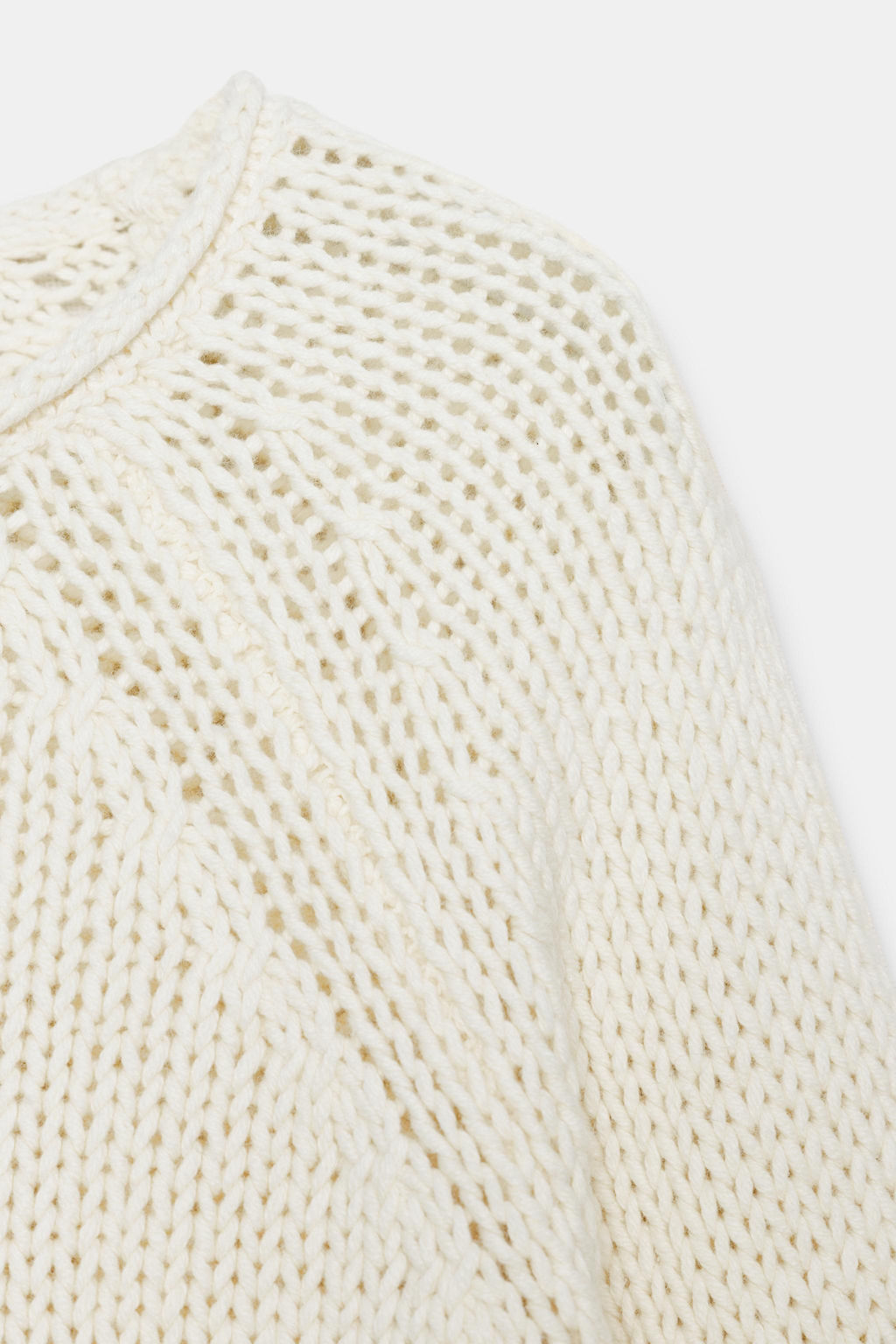 CHUNKY KNIT SWEATER - Zara фото 6