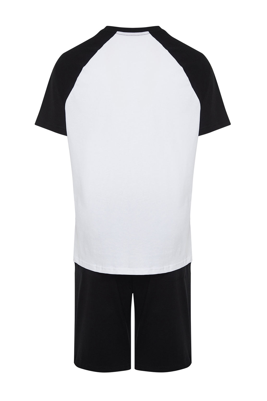 TRENDYOL MAN Bordo Ekru Nak?sl? Reglan Kol Orme Sortlu Pijama Tak?m? TMNSS24PT00007 - Trendyolmilla фото 16