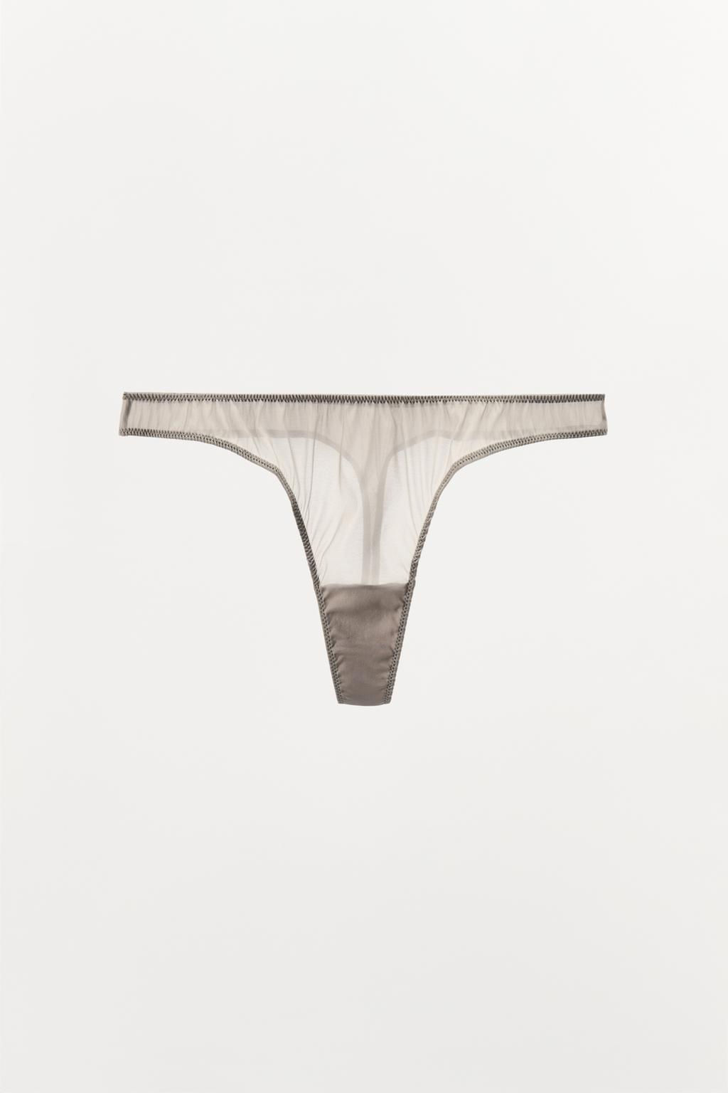 SILK THONG - Zara фото 7