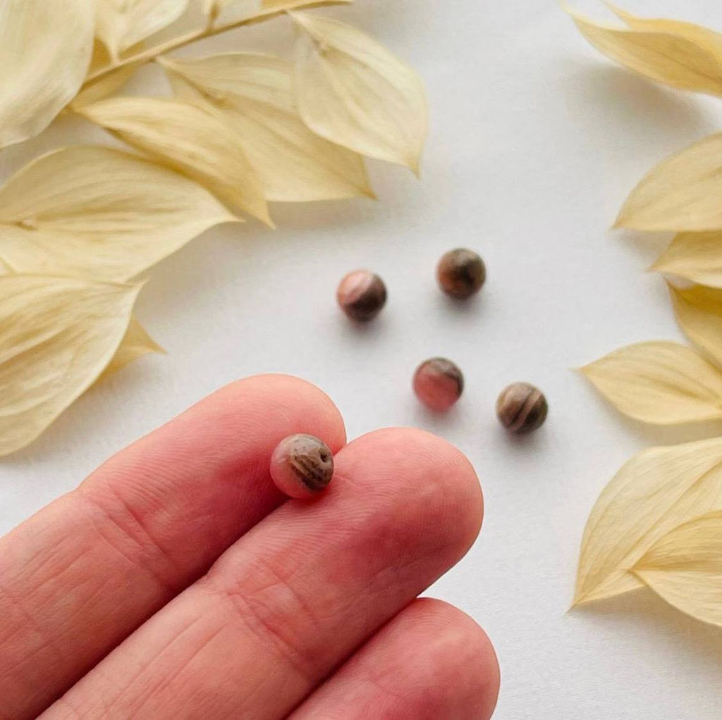 Бусины для украшений из Родохрозита (5 шт)