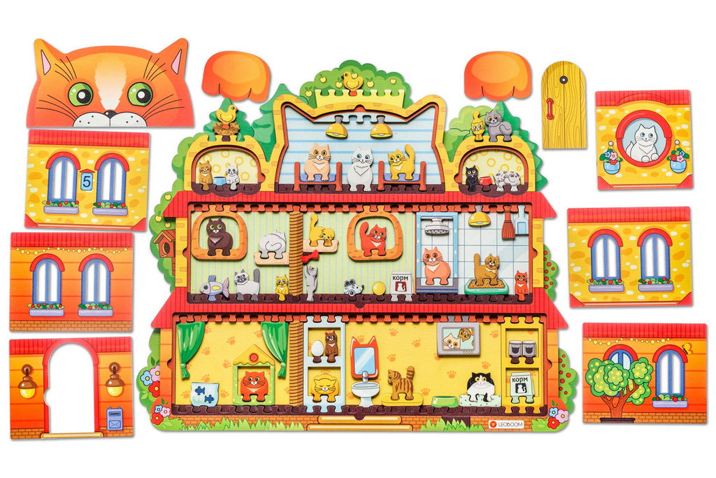 Пазл Кошкин дом - Smiledecor фото 9