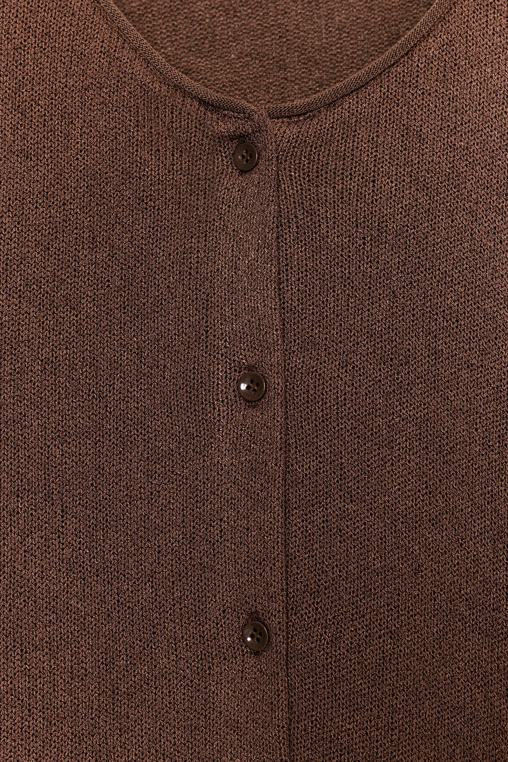 CHAQUETA BOTONES MANGA LARGA / Marr?n - Zara фото 6
