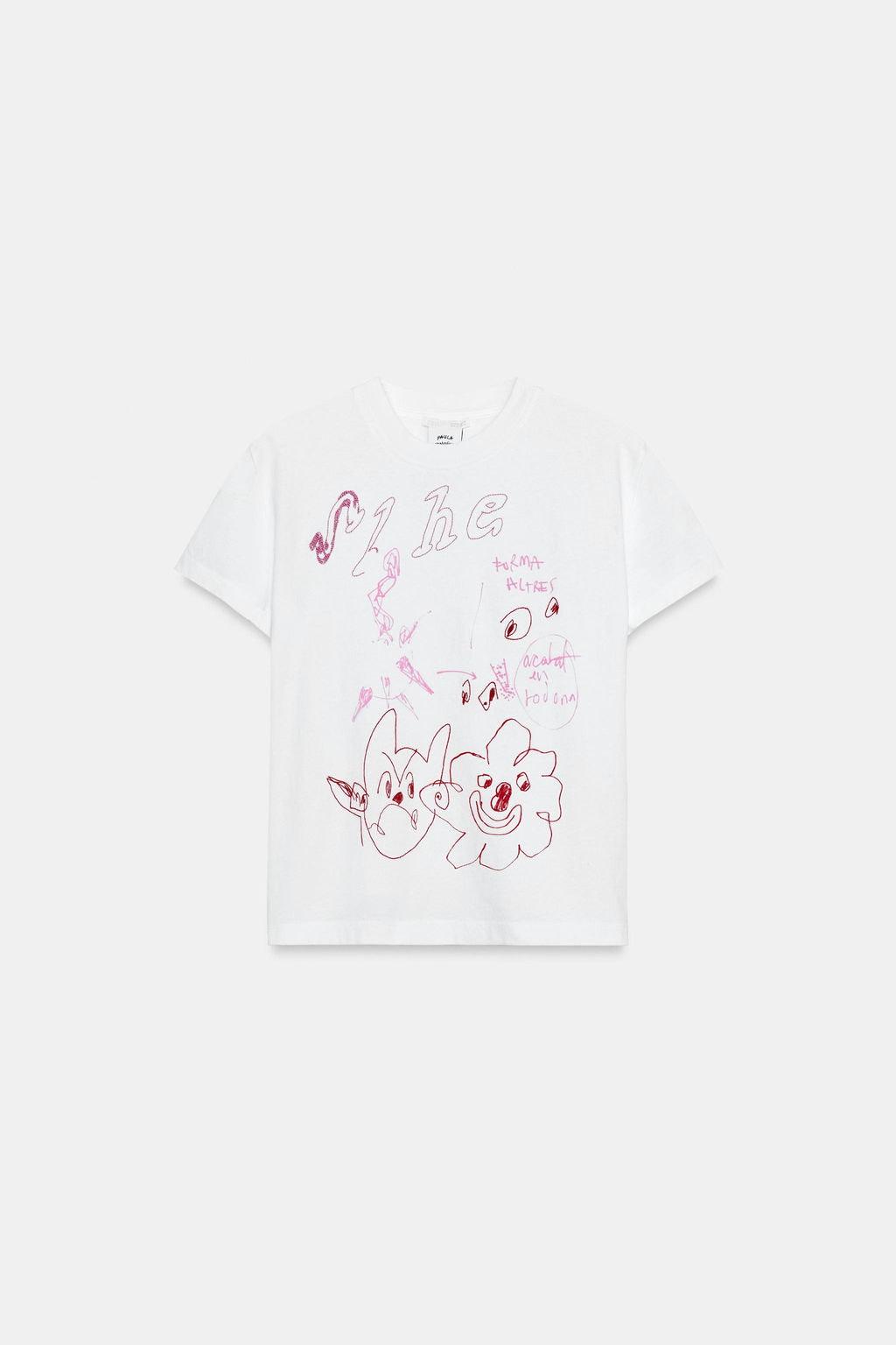 CAMISETA PAULA GRENOUILLE / Blanco