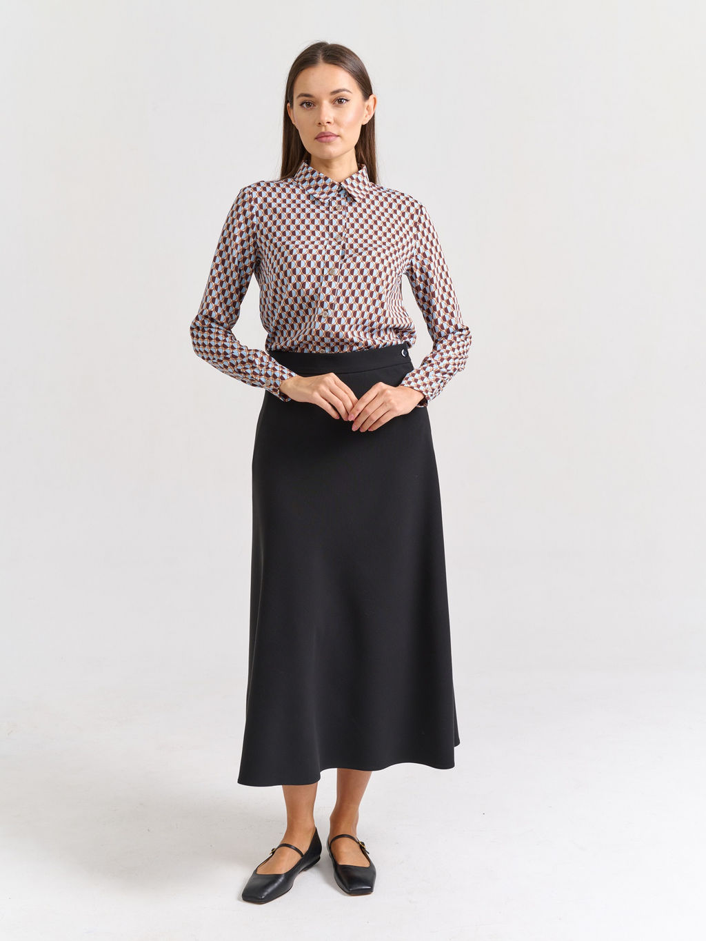 Юбка А-силуэта