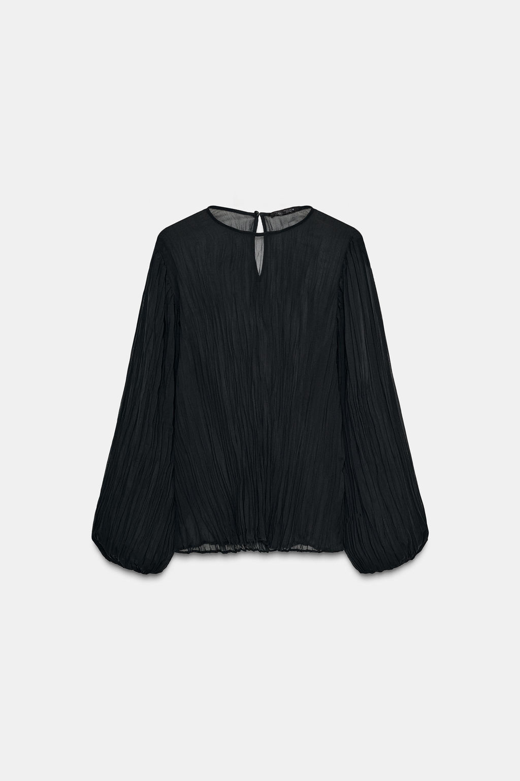 ZW COLLECTION PLEATED BLOUSE - Zara фото 6