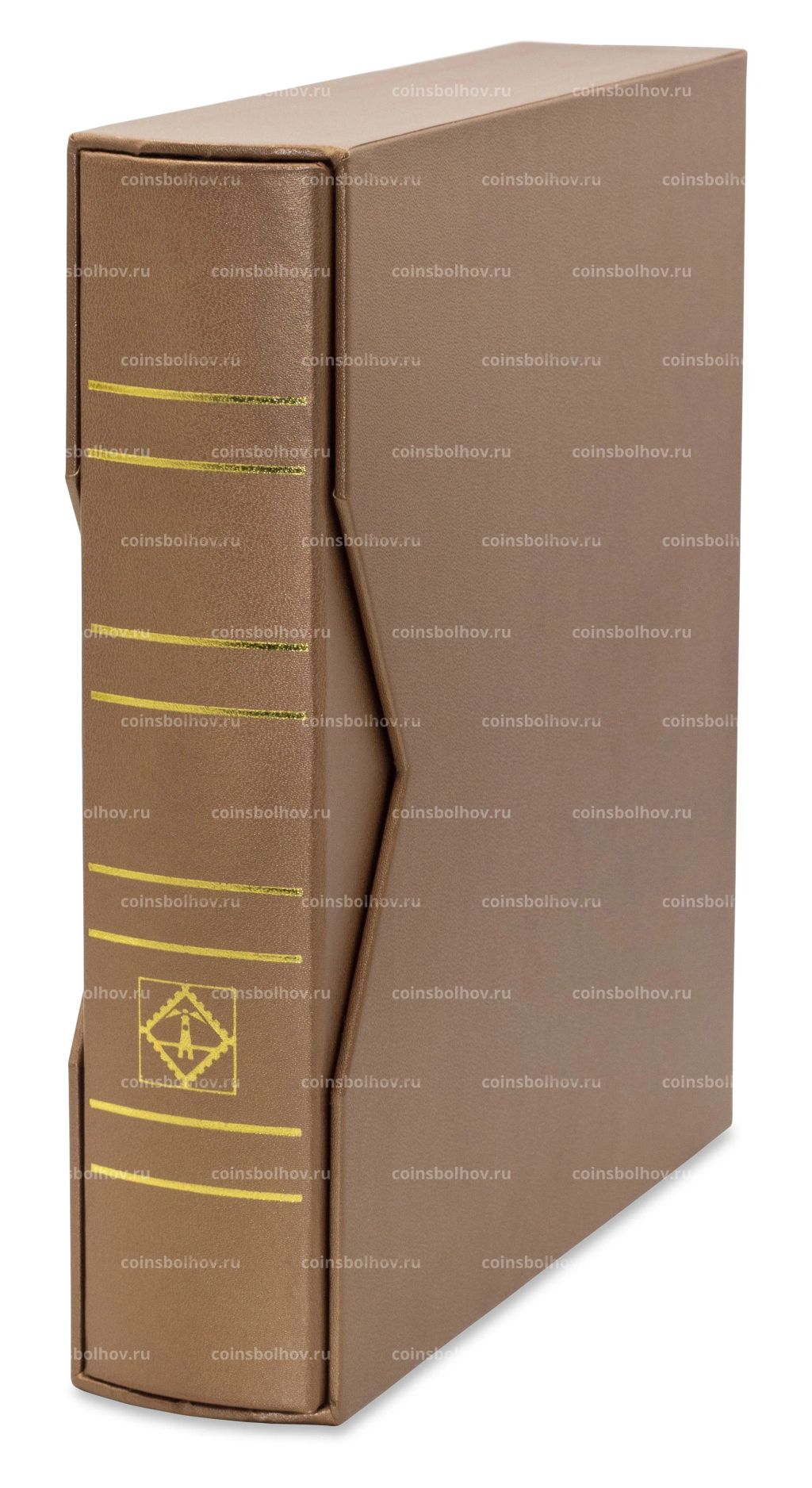 Альбом NUMIS Classic без листов с защитным шубером Бронза LEUCHTTURM 361112