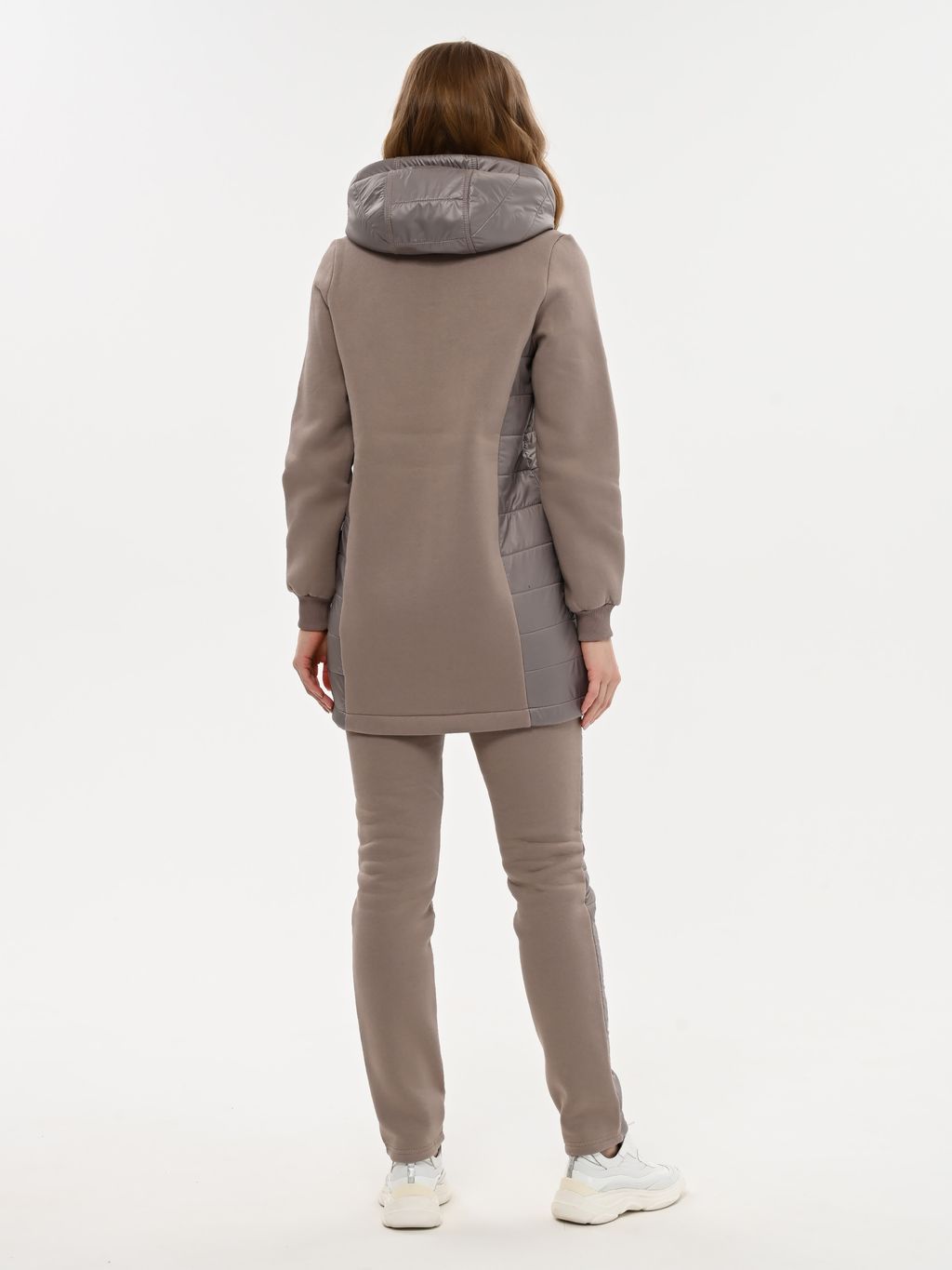 Толстовка  футер с плащевкой - А+б коллекция фото 7