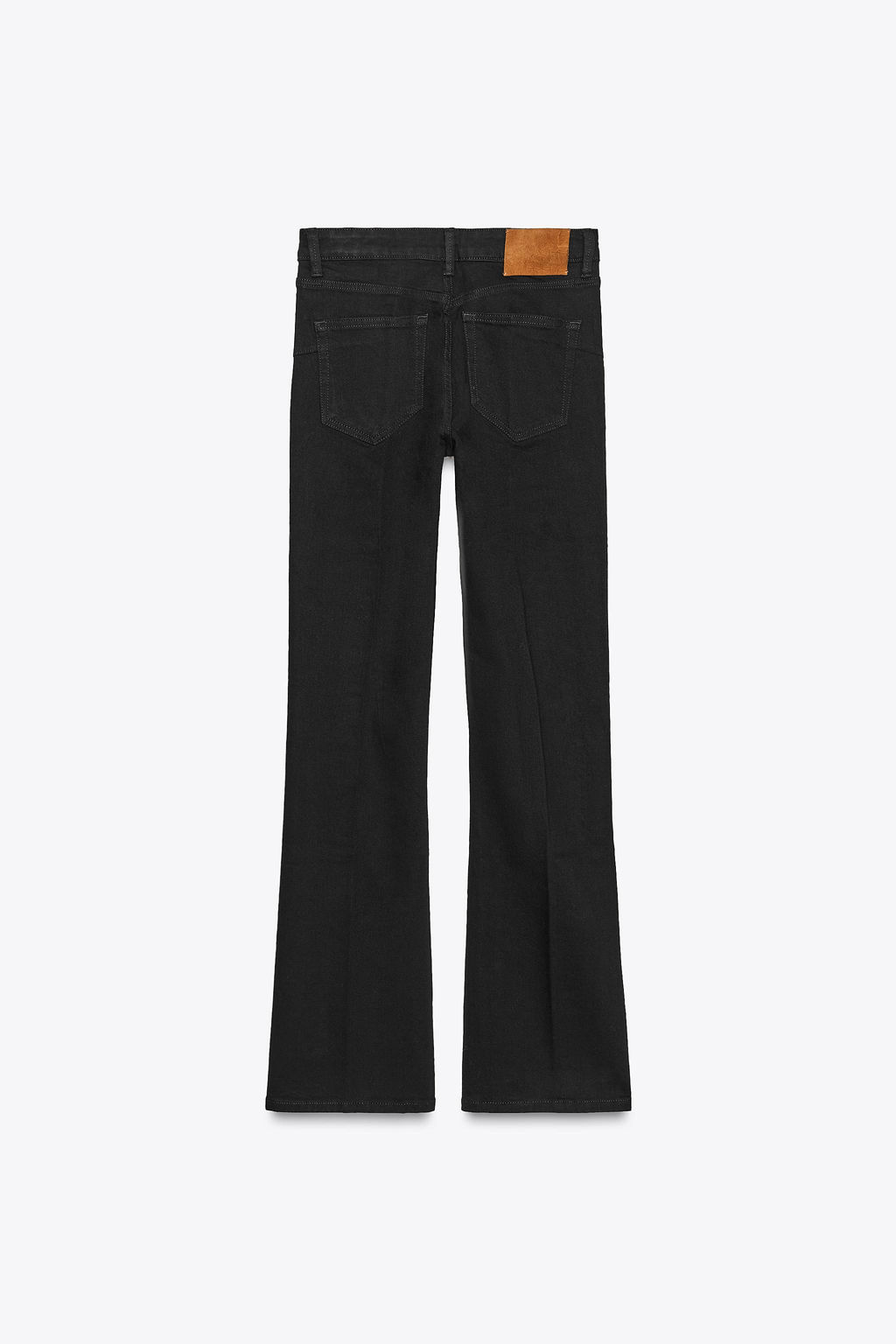 JEANS ZW COLLECTION BOOTCUT TIRO MEDIO / Negro - Zara фото 7