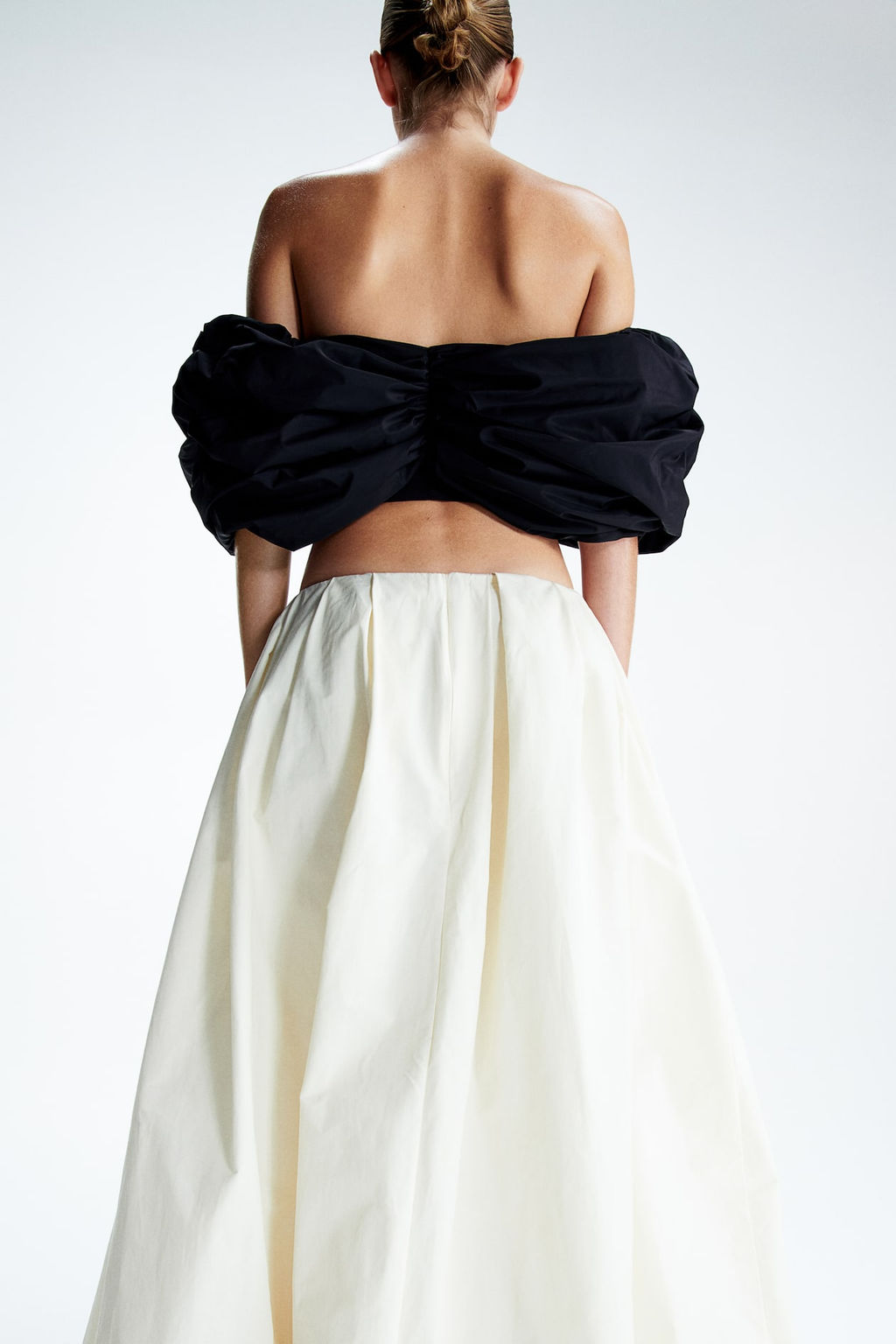 Top off-the-shoulder con bajo burbuja - H&m фото 4