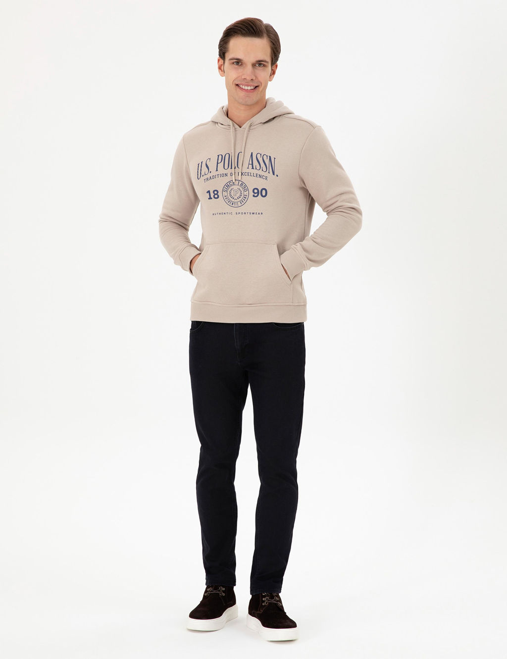 Мужская толстовка с камнем Неожиданная скидка в корзине - U.s. polo assn фото 4