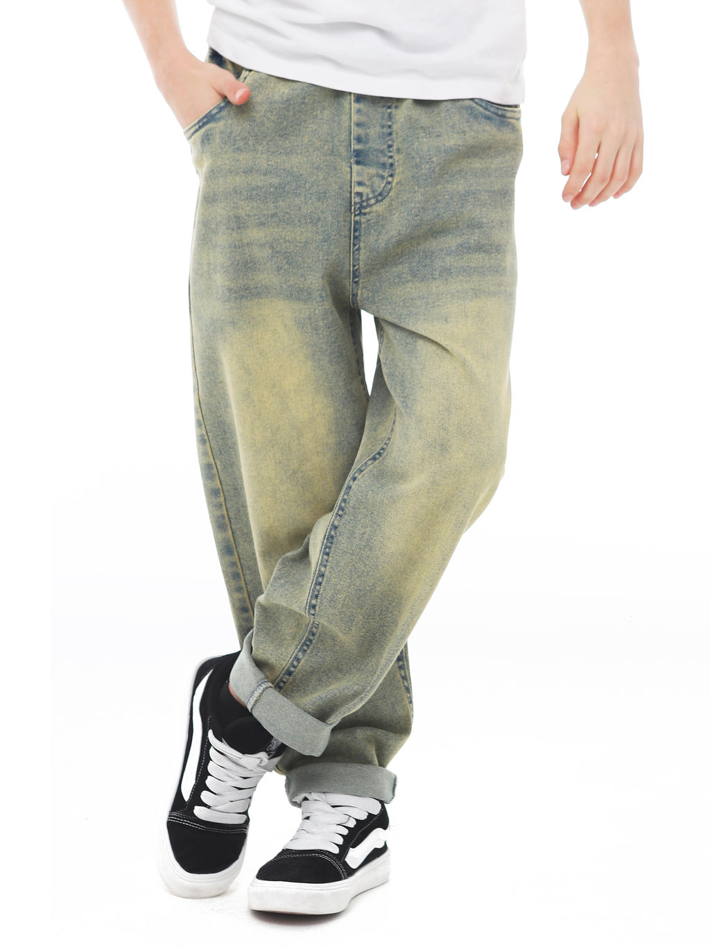 Джинсы-бананы для мальчиков