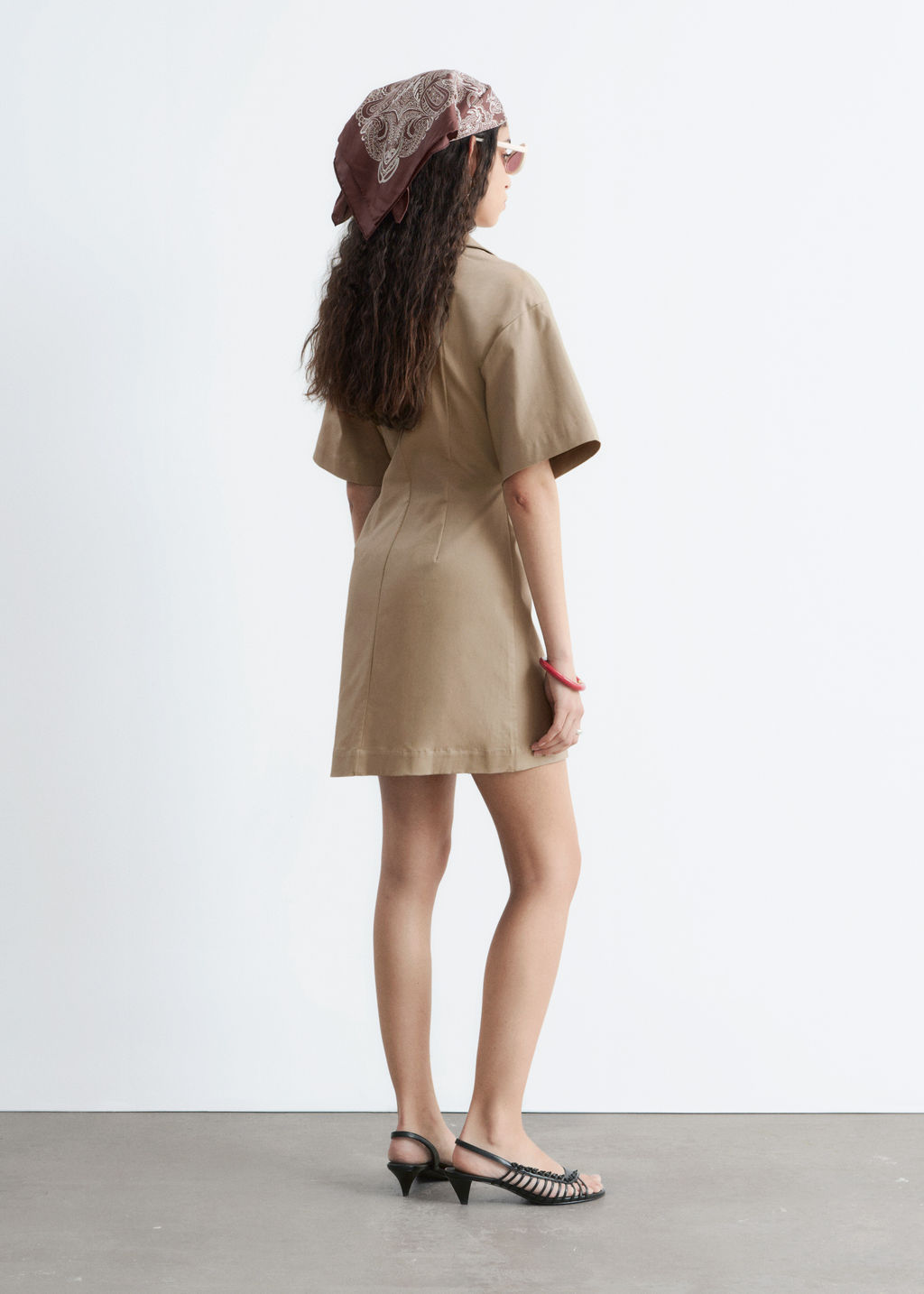 Minivestido con frontal cruzado - H&m фото 5