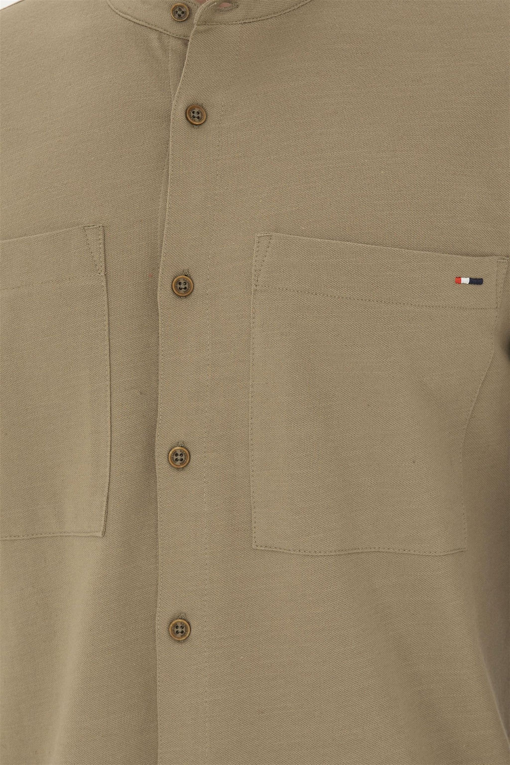 Мужской вязаный кардиган цвета хаки - U.s. polo assn фото 7