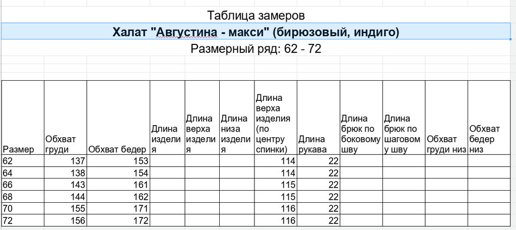 IV-CAPRIZ Августина - макси - халат индиго фото 8