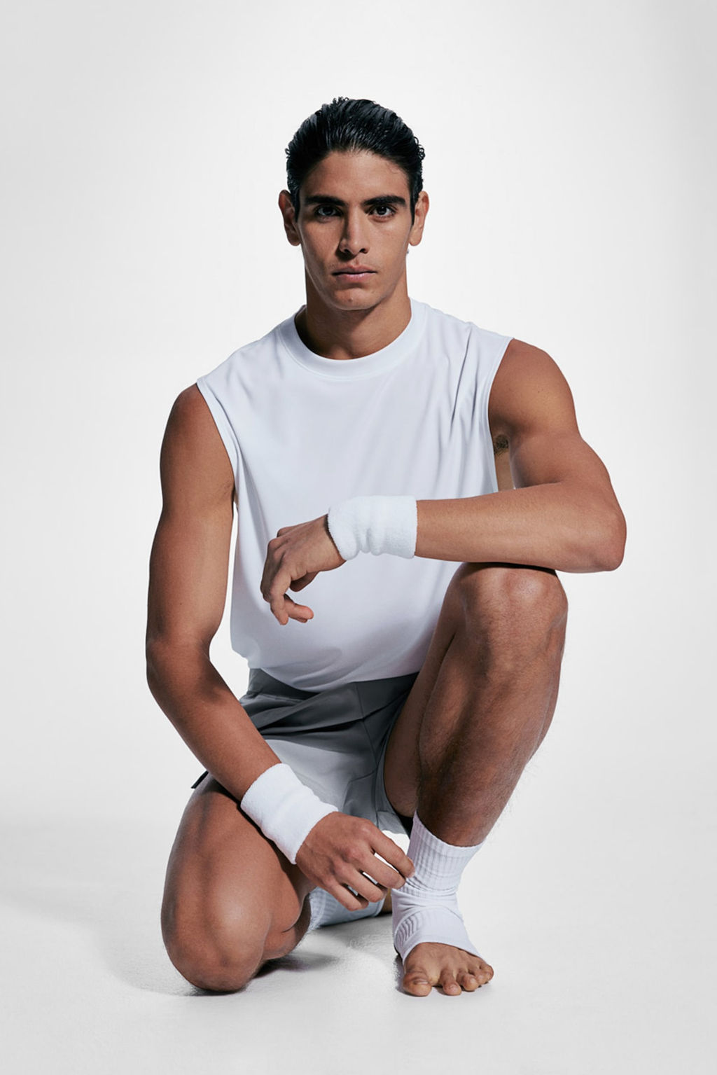 Pantalon de deporte extracorto en DryMove - H&m фото 3