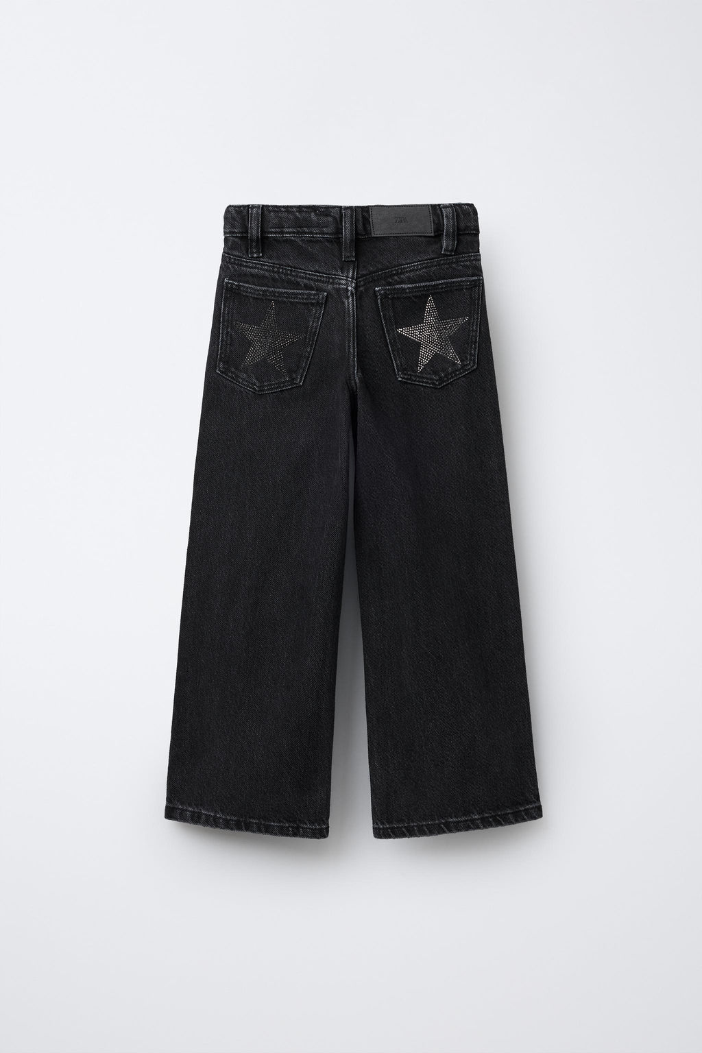 WIDE-LEG JEANS WITH SPARKLY STARS - Zara фото 2