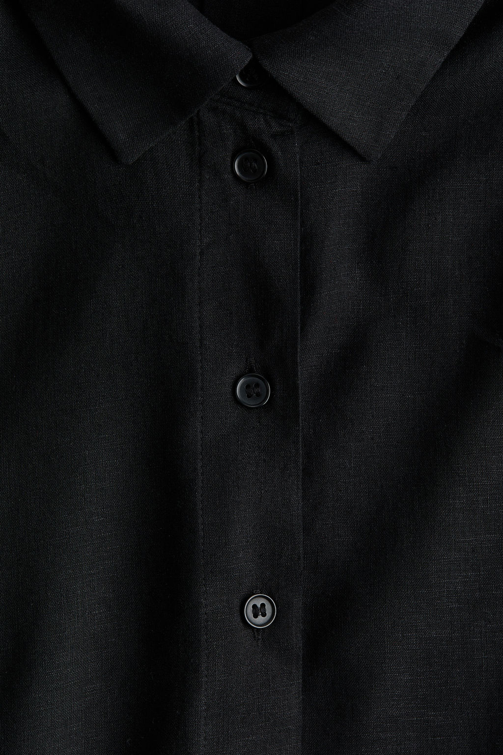 Camisa oversize en mezcla de lino - H&m фото 9