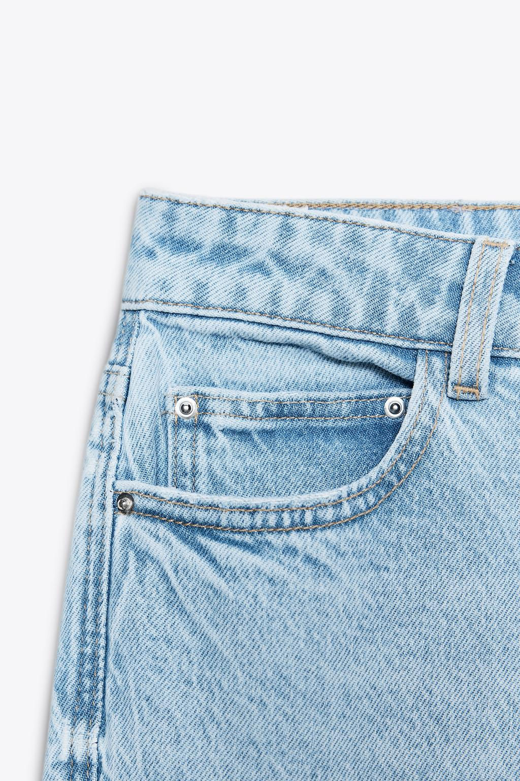 Z.01 MOM FIT COMFORT HIGH-WAIST JEANS - Zara фото 23