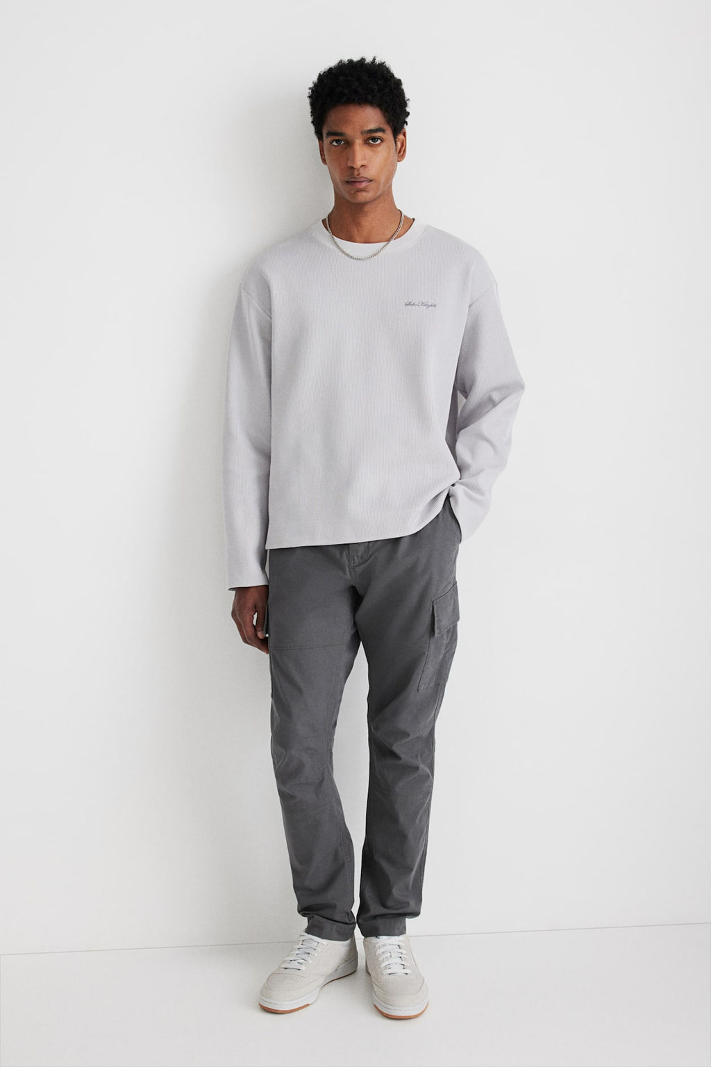 Pantalon cargo Slim Fit - H&m фото 2