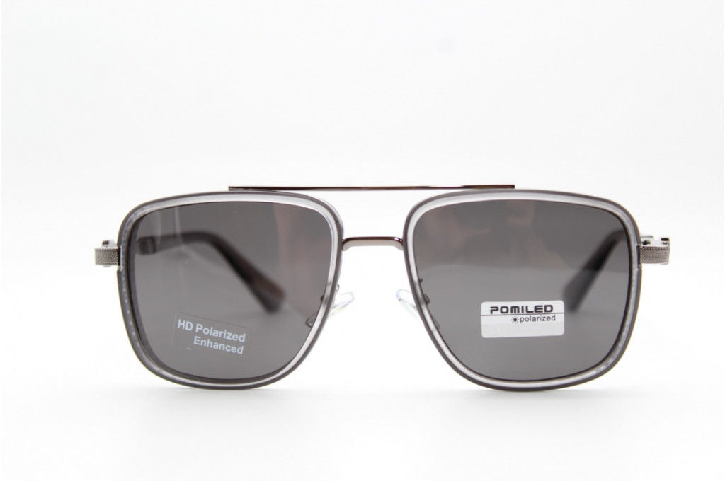Солнцезащитные очки POMILED (Polarized) 08248 56-17-133 C11-08 с мешочком