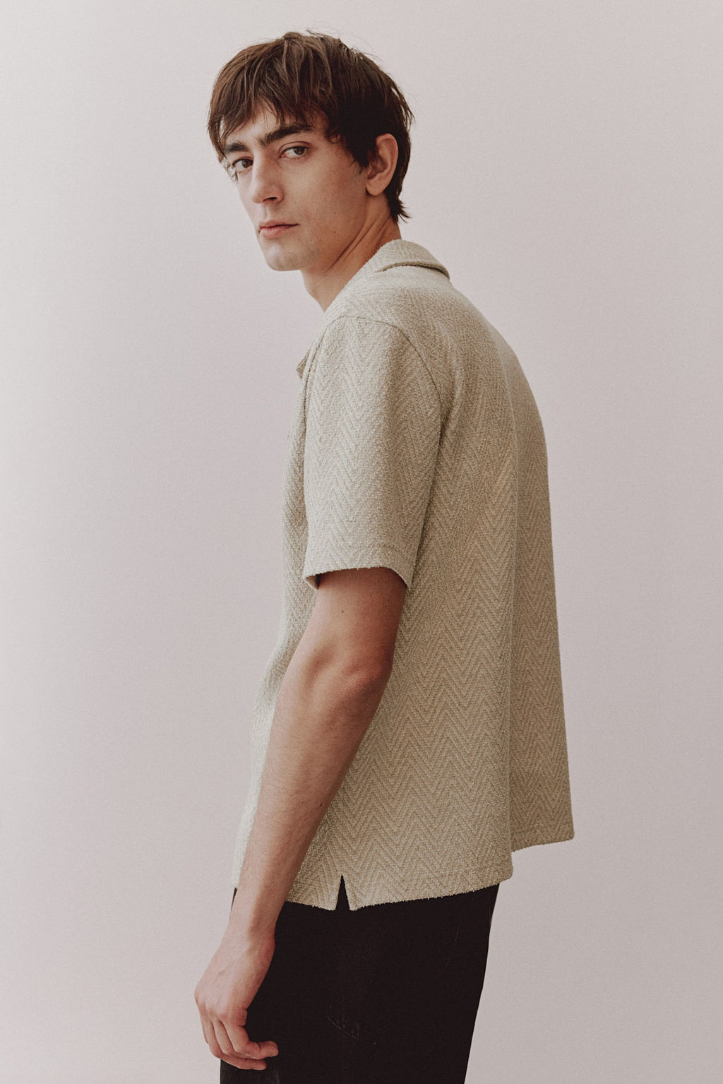 Camisa resort en espiguilla Regular Fit - H&m фото 4