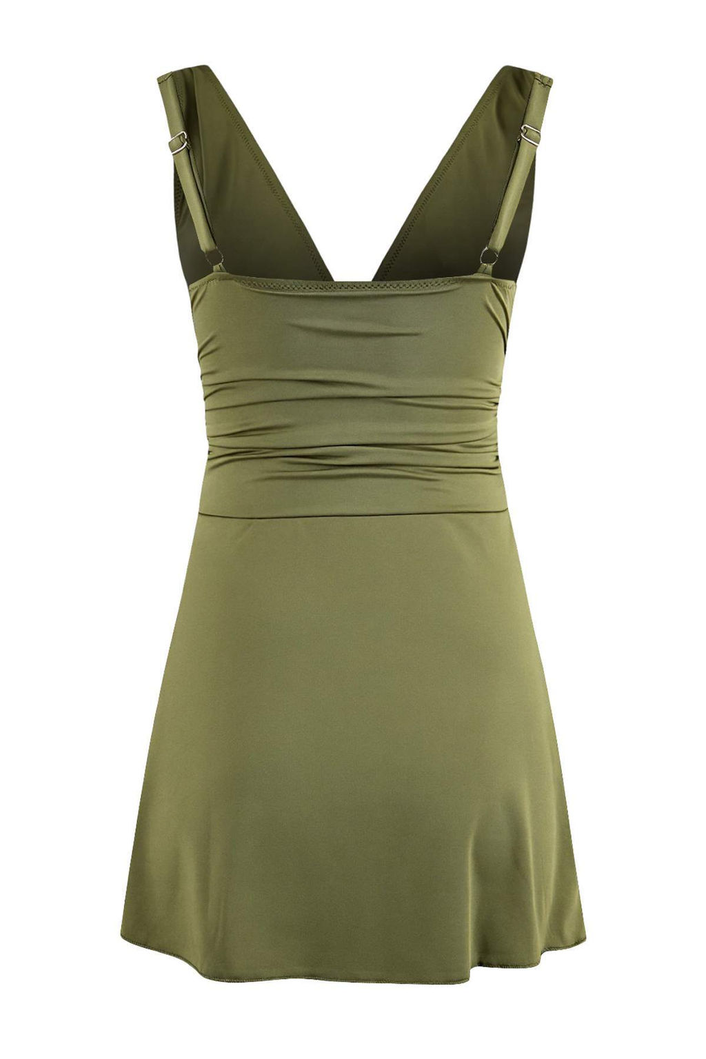 Haki V Yaka Kapl? Regular Etek Mayo TBESS26MA00052 - Trendyolmilla фото 3