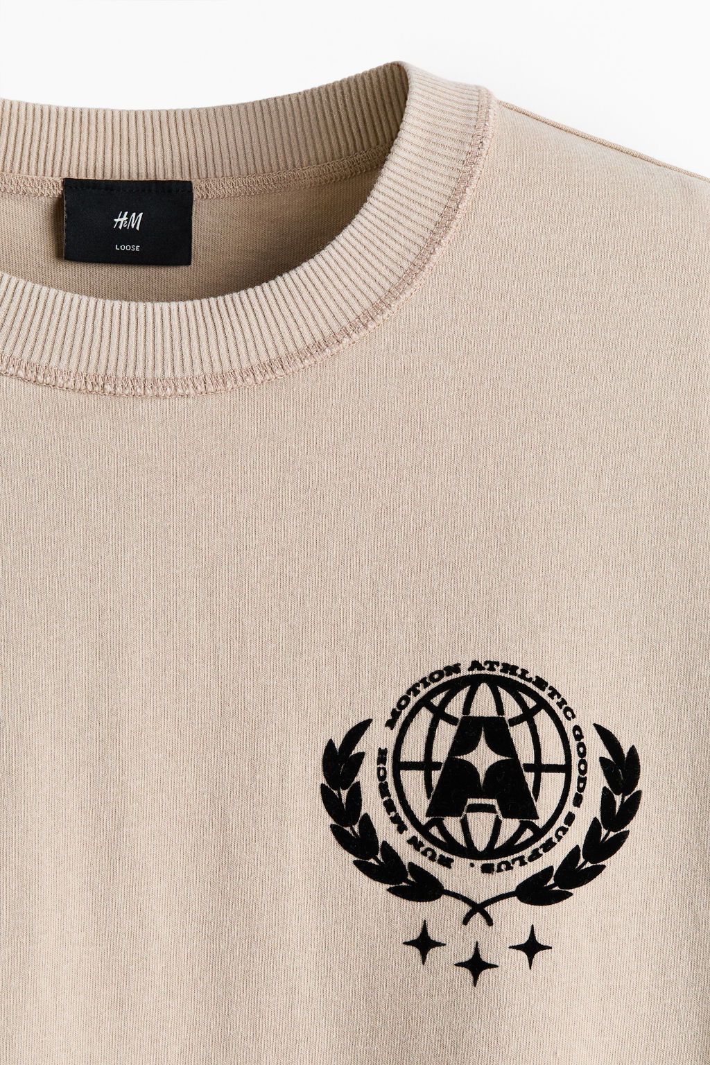 Camiseta estampada Loose Fit - H&m фото 5