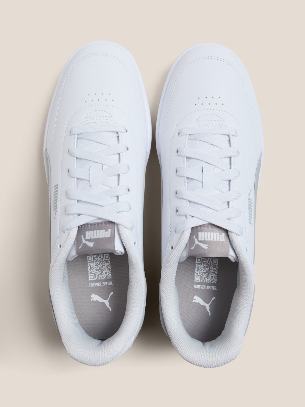 Кеды PUMA Court Classic Clean Артикул 4588658, белый