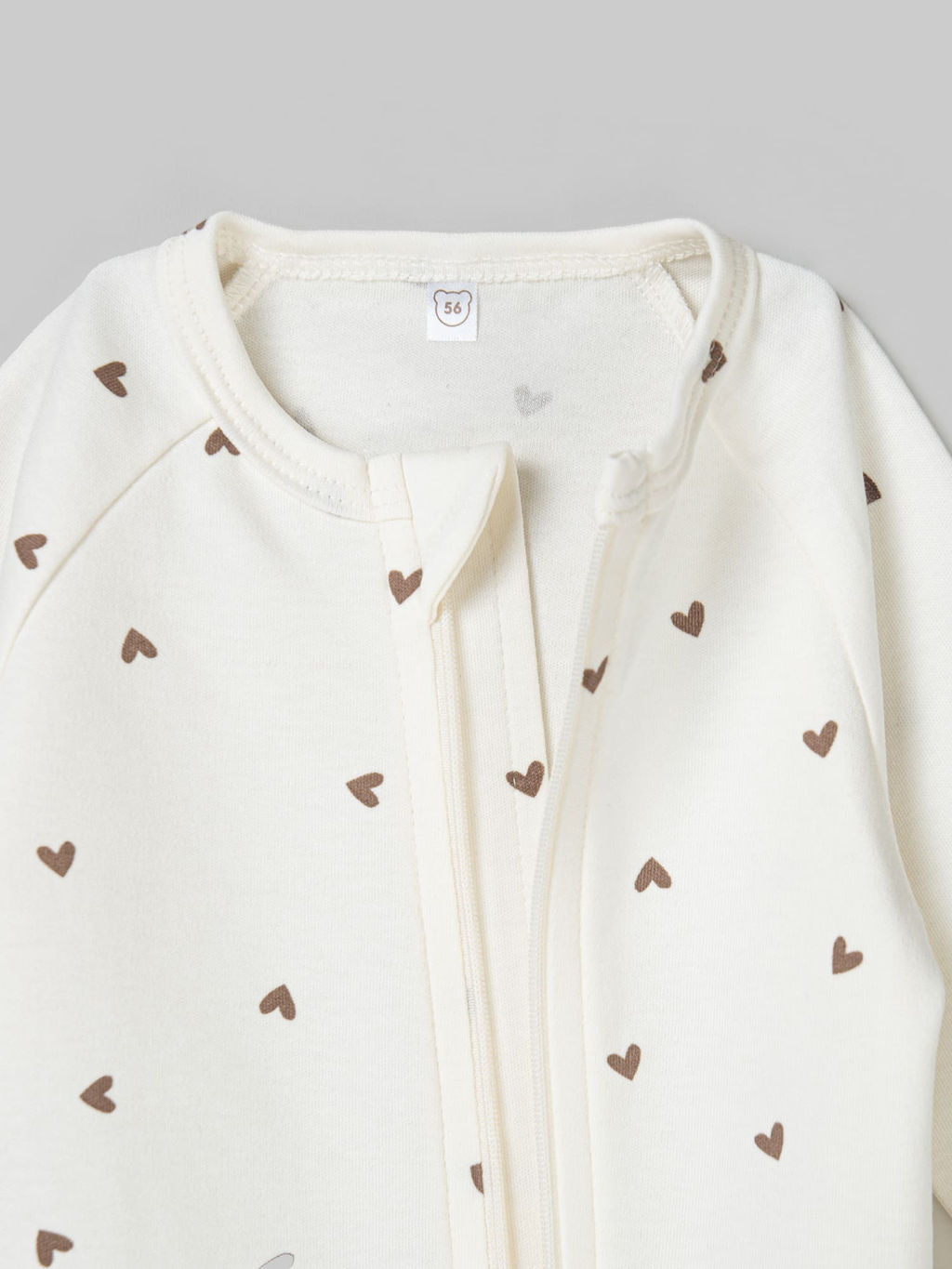 Слип на молнии Сердечки 0+ - Bungly фото 7