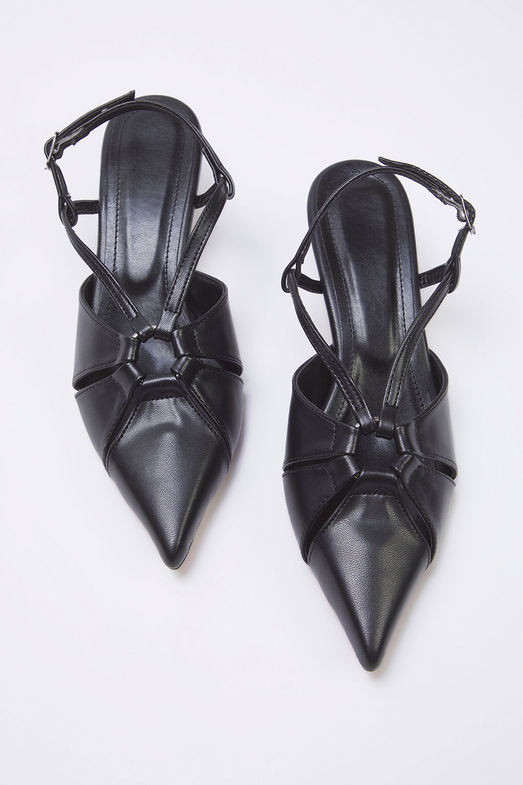 Trendyol Shoes Nude Cut Out Detayl? Arkas? Bantl? Kad?n Kitten Topuklu Ayakkab? TAKSS25TO00080 - Trendyolmilla фото 7